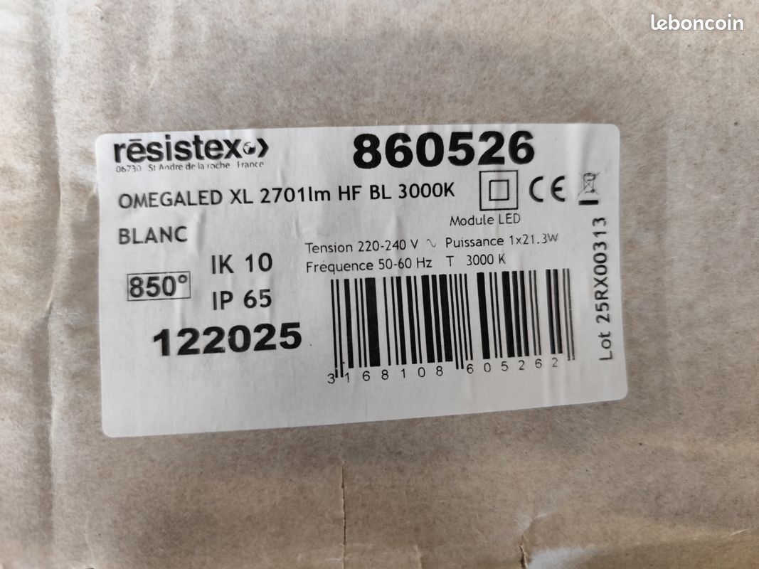 Hublot LED Resistex modèle OMEGALED XL - photo 3