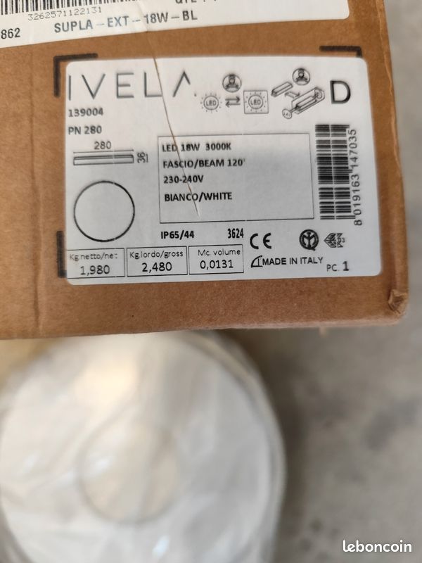 Plafonnier ou applique d'extérieur Ivela PN 280 - photo 3